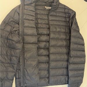 Charcoal Gray Puffer Jacket by Heatkeeper